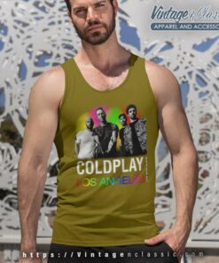 Coldplay Tour Concerts In Los Angeles Music Of The Spheres Tank Top Racerback