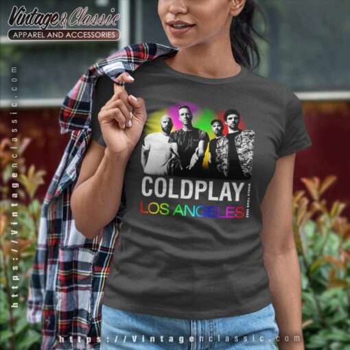 Coldplay Tour Concerts In Los Angeles, Music Of The Spheres Shirt