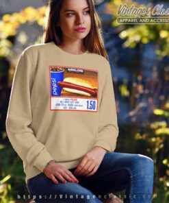 Costco Hot Dog Combo If You Raise The Price I Will Kill You Sweatshirt