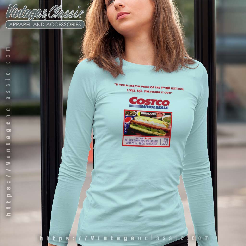 Keep Hot Dogs 1.50 Shirt, 1.50 Costco Hot Dog T-Shirt, Hot Dog Lover Gift  Shirt