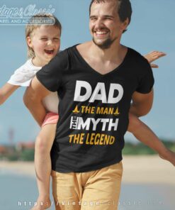Dad The Man The Myth The Legend Vneck