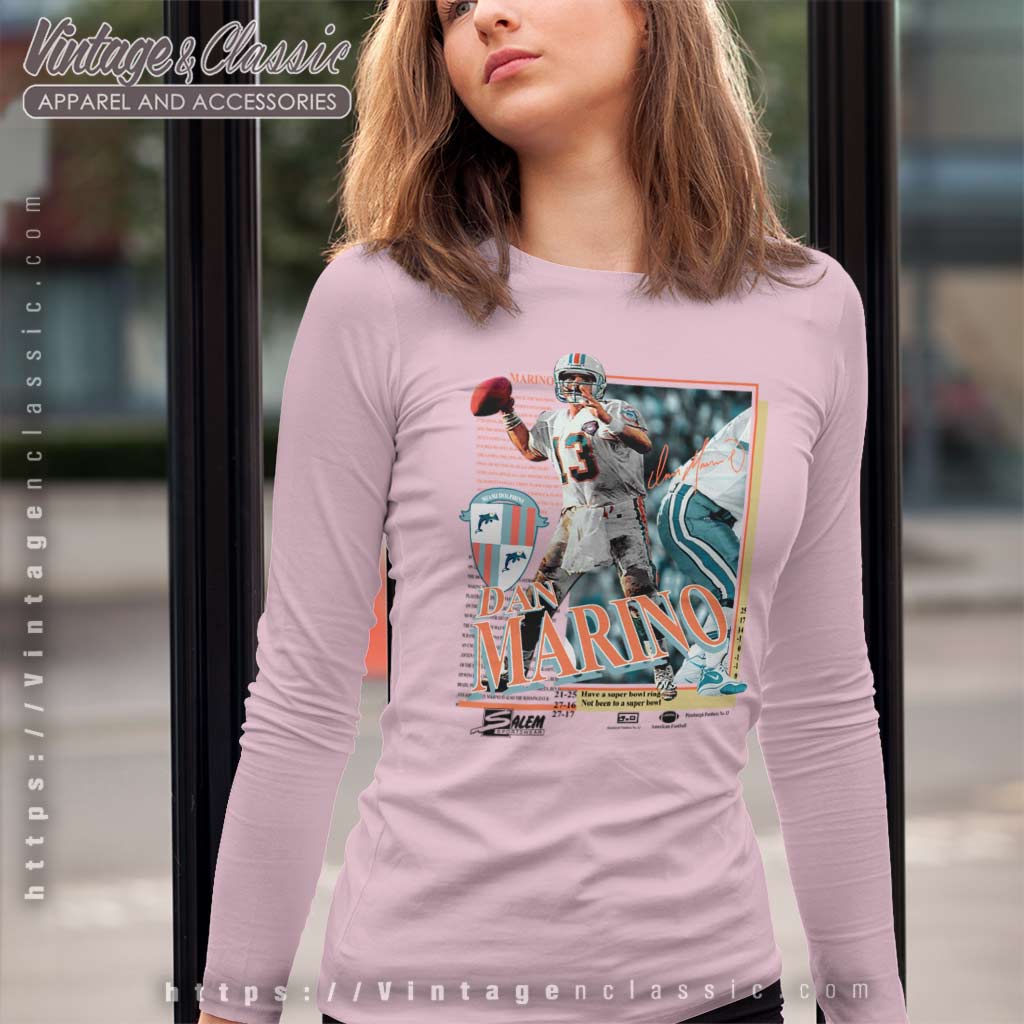 Dan Marino Miami Dolphins Shirt - High-Quality Printed Brand