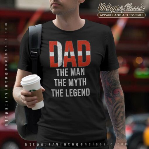 Danmark Dad The Men The Myth The Legend Shirt