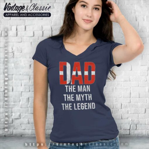 Danmark Dad The Men The Myth The Legend Shirt