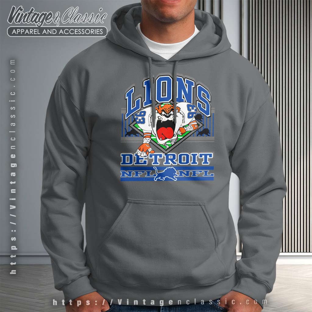 Vintage Nfl Detroit Lions Looney Tunes SweatShirt Unisex Men Women