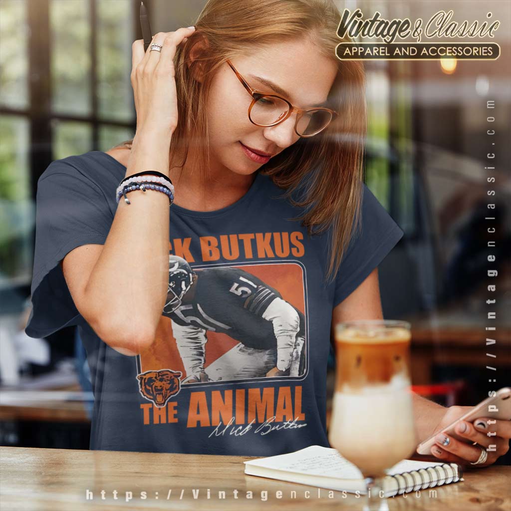 Butkus Chicago Bears The Animal Pro Line Shirt - Printed Brand