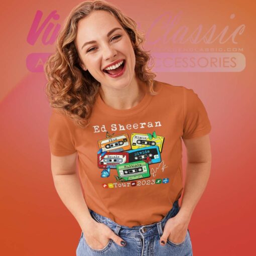 Ed Sheeran Alubm Cover, Gift for Sheeran Concert Shirt