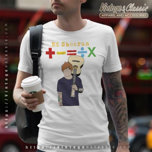 Ed Sheeran Mathematics Tour 2023 Shirt