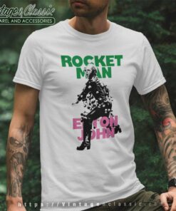 Elton John X Rocketman Black T Shirt