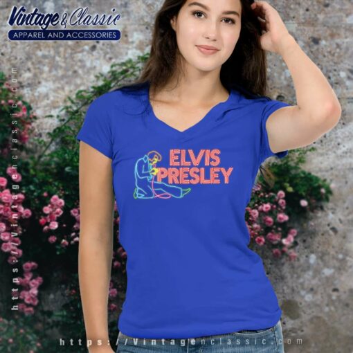 Elvis Presley Elvis Neon Sign Shirt