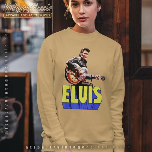 Elvis Presley Guitar Portrait Shirt