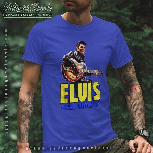 Elvis Presley Guitar Portrait Shirt