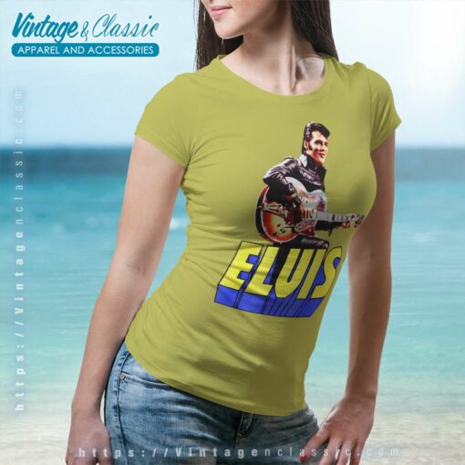 Elvis Presley Guitar Portrait Shirt