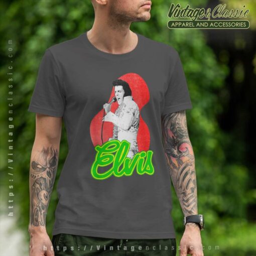 Elvis Presley Retro Singing Shirt
