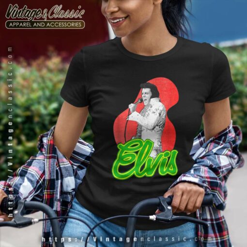 Elvis Presley Retro Singing Shirt