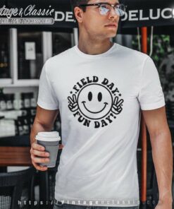 Field Day Fun Day Smiley Face Shirt