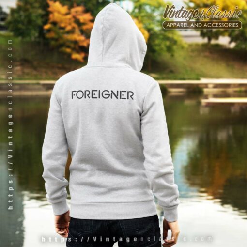 Foreigner Shirt Double Vision World Tour