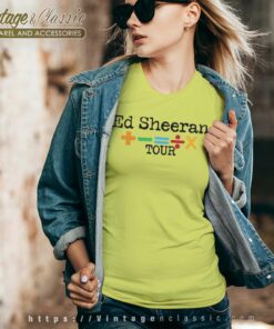 Gift For Sheerios Albums Fans Ed Sheeran V Neck TShirt