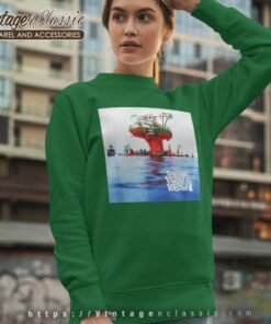 Gorillaz Plastic Beach Lp Cover Sweatshirt