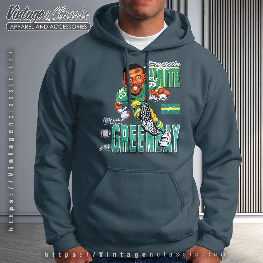 Official packers Reggie White Minister of Defense T-Shirts, hoodie, tank  top, sweater and long sleeve t-shirt