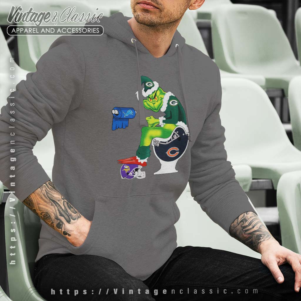 Grinch Nfl Fan Team Football Green Bay Packers Christmas Shirt, Grinch Gift  Ideas For Toddlers