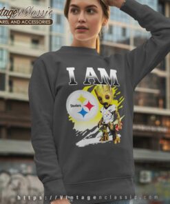 Groot I Am Pittsburgh Steelers Sweatshirt