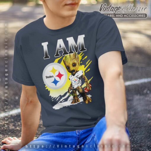 Groot I Am Pittsburgh Steelers Shirt