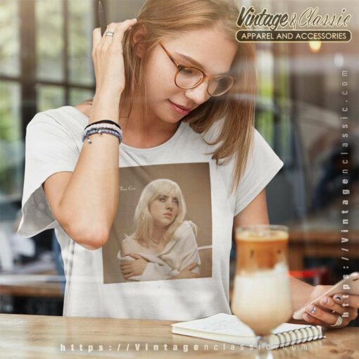 Happier Than Ever Album Shirt, Billie Eilish Poster 2023 Tshirt
