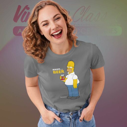 Homer Simpson Duff Beer Shirt