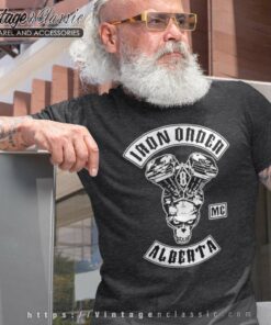Iron Order Mc Alberta Biker T shirt
