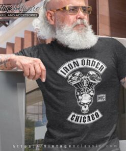 Iron Order Mc Chicago Biker T shirt