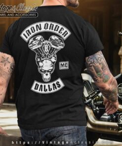 Iron Order Mc Dallas T shirt Backside 1