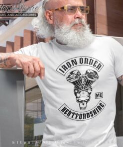 Iron Order Mc Hertfordshire Biker T shirt