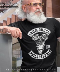 Iron Order Mc Philadelphia Biker T shirt