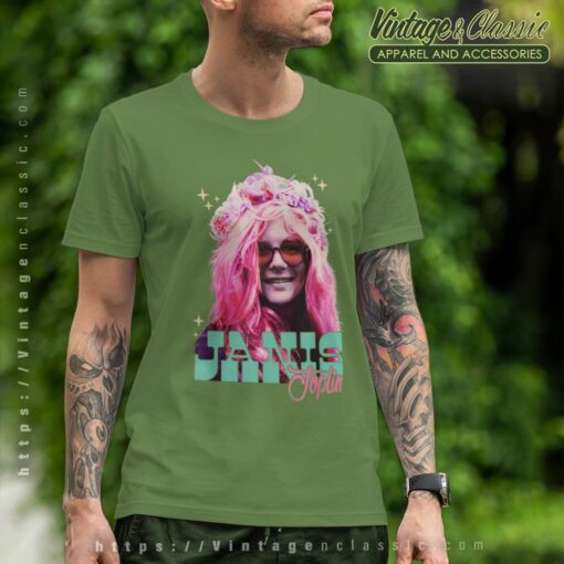 Janis Joplin Feathers In Her Hair Shirt