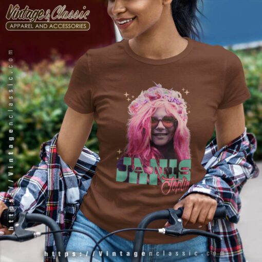 Janis Joplin Feathers In Her Hair Shirt