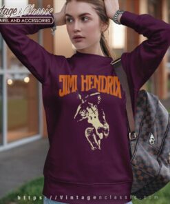 Jimi Hendrix Guitar Sweatshirt