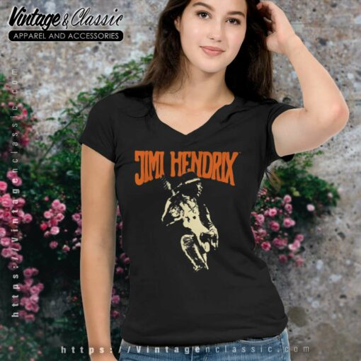 Jimi Hendrix With Guitar Shirt