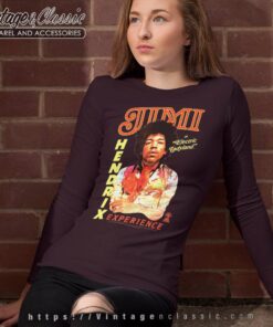 Jimi Hendrix Shirt Album Electric Ladyland Long Sleeve Tee