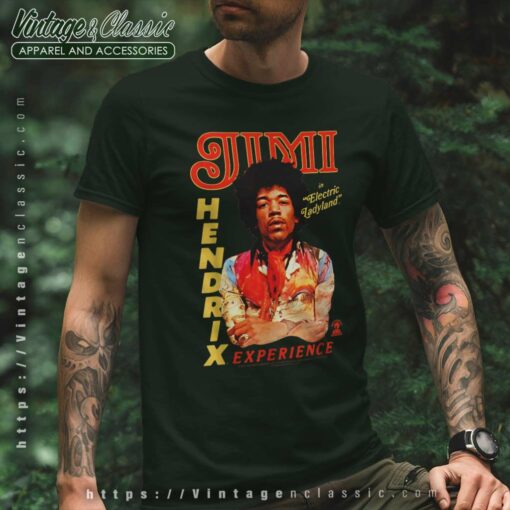 Jimi Hendrix Shirt Album Electric Ladyland