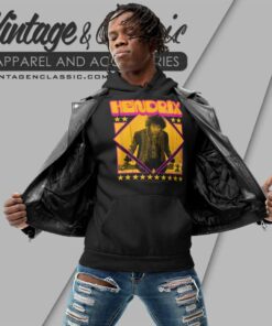 Jimi Hendrix Shirt Groovy Hendrix Logo Hoodie