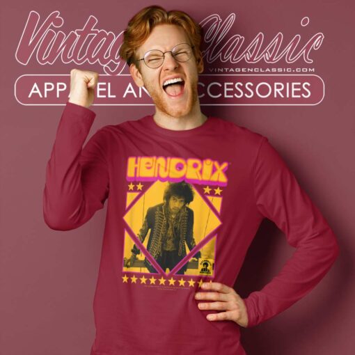 Jimi Hendrix Shirt Groovy Hendrix Logo