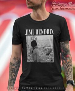 Jimi Hendrix Shirt Live At Woodstock T Shirt