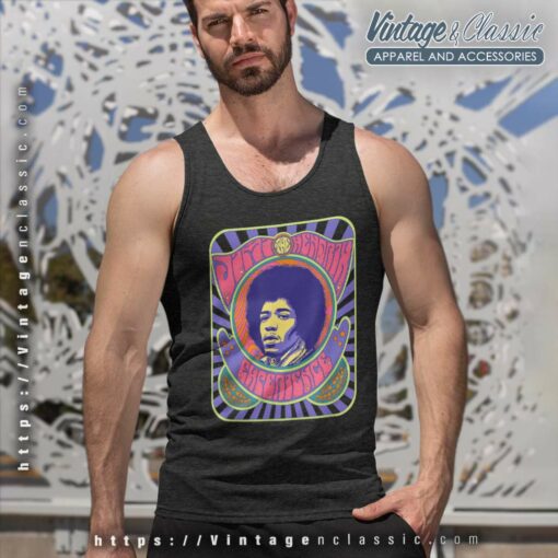 Jimi Hendrix Shirt Psychedelic Poster