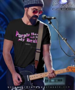 Jimi Hendrix Shirt Purple Haze Lyric T Shirt