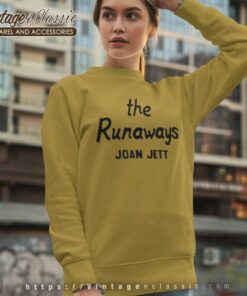 Joan Jett Distressed The Runaways Sweatshirt