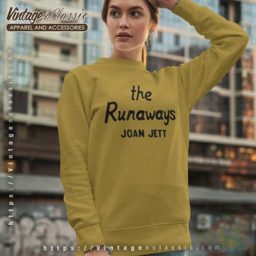 Joan Jett Distressed The Runaways Shirt