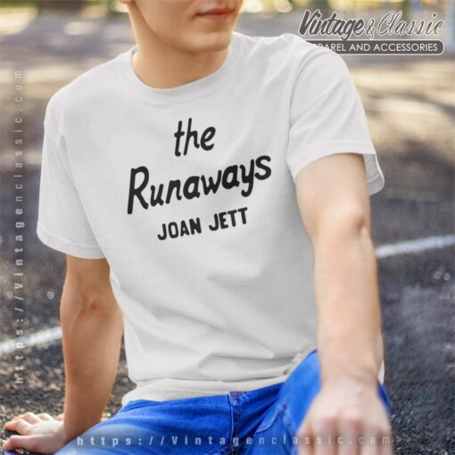 Joan Jett Distressed The Runaways Shirt