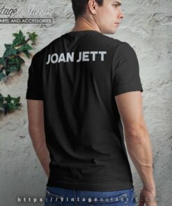 Joan Jett Logo Backside Shirt
