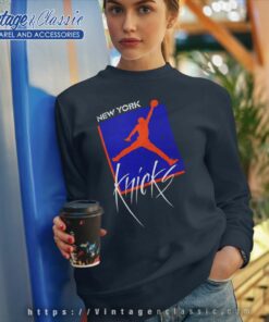 Jordan Max90 Nba New York Knicks Sweatshirt